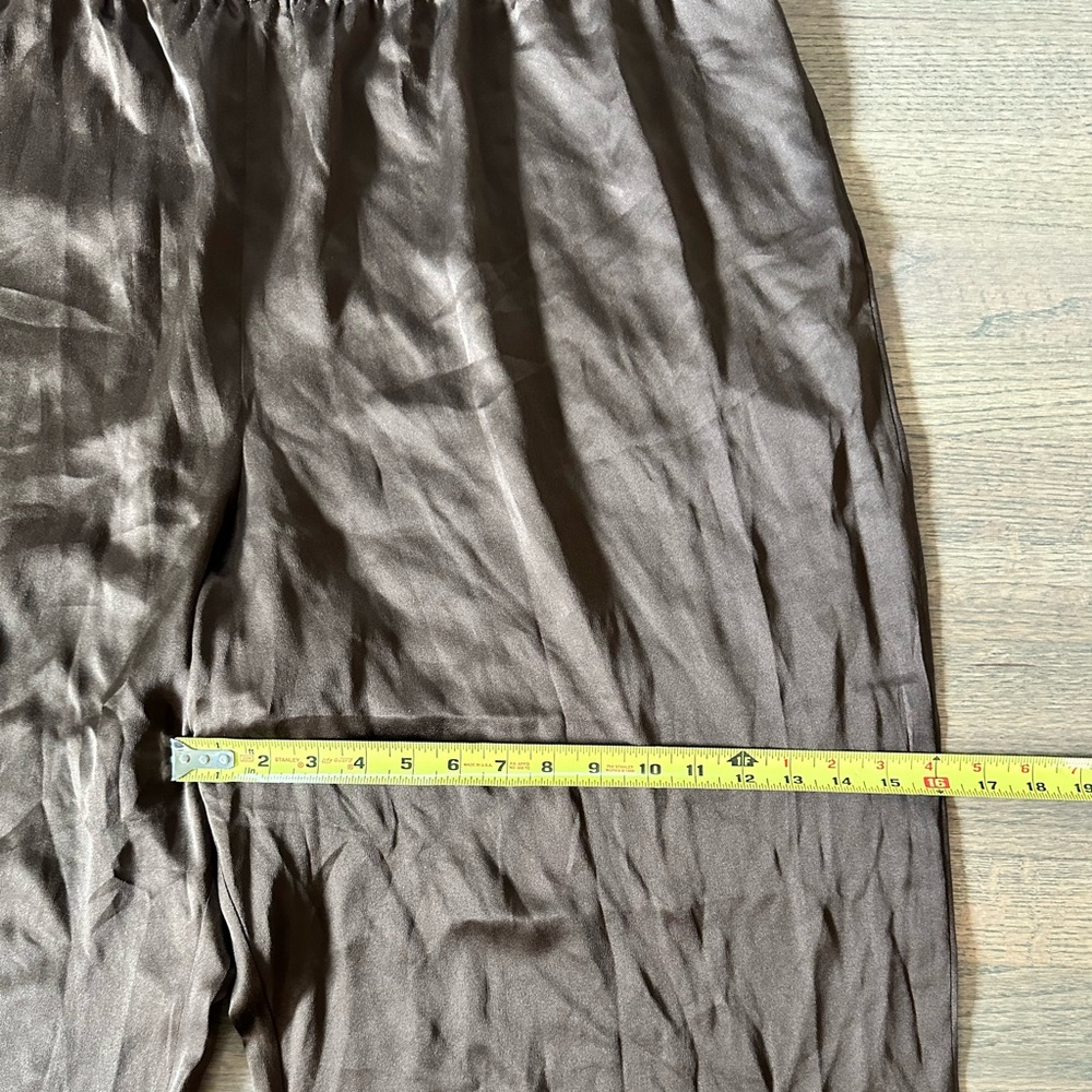 NEW Vince 100% Silk Pajama Pant-Size XXL-Brown-Retails for $375 - Picture 14 of 16